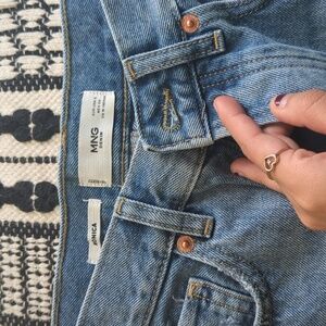 New Small Mango jean skirt